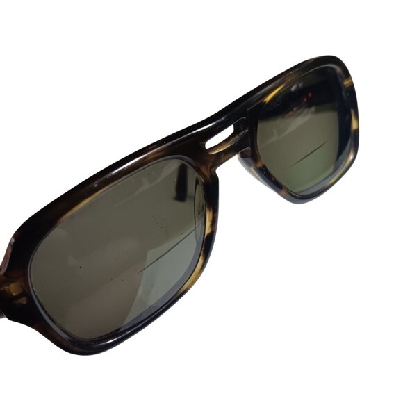 Vintage UOC Brown Tortoise Shell 4-5.5 Eyeglasses Frames 1960's 70's Groovy USA - Picture 5 of 9